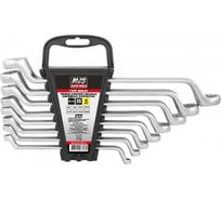 Набор ключей гаечных накидных изогнутых AVS на держателе, 6-22 мм, 8 предметов K2N8P A07648S