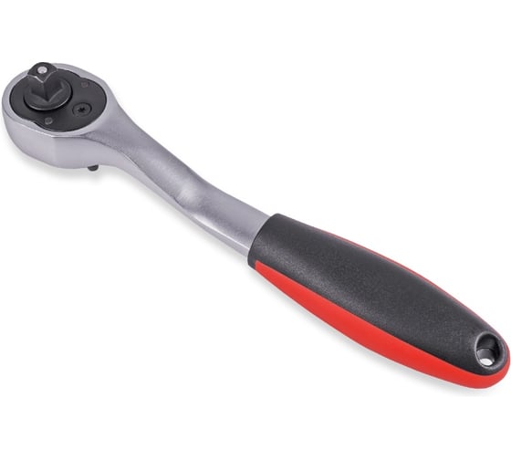 Рукоятка трещоточная AVS 1/4DR 72 зубца (пластиковая ручка) RH11472 A07937S