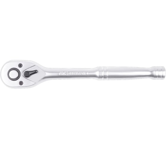 Рукоятка трещоточная AVS 1/4DR 72 зубца (металлическая ручка) RH01472 A07936S
