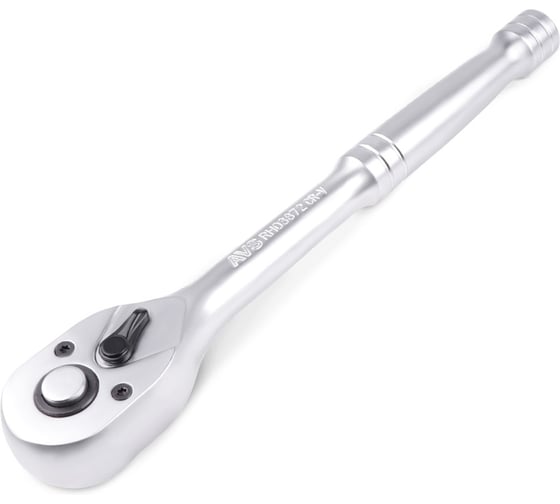 Рукоятка трещоточная AVS 1/4DR 72 зубца (металлическая ручка) RH01472 A07936S