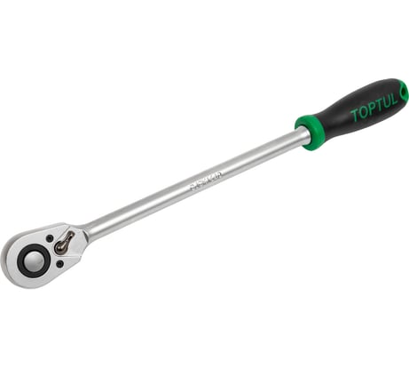 Трещотка удлиненная TOPTUL 1/2'', 48 зубье,в L=400 мм CJCK1640