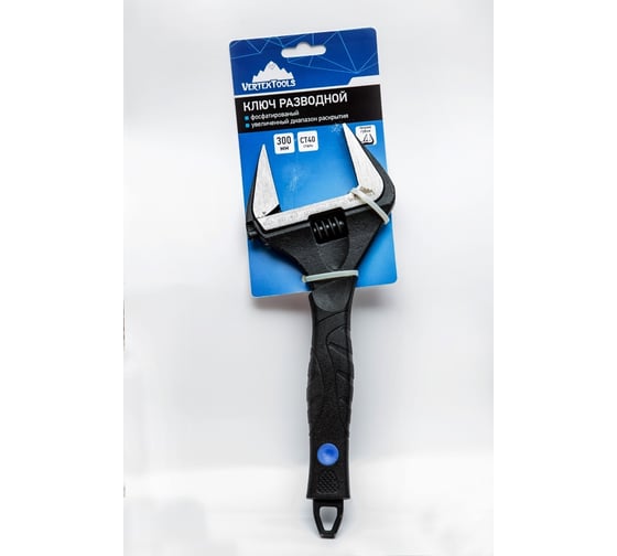 Разводной ключ Vertextools 300мм Стандарт 2010-300