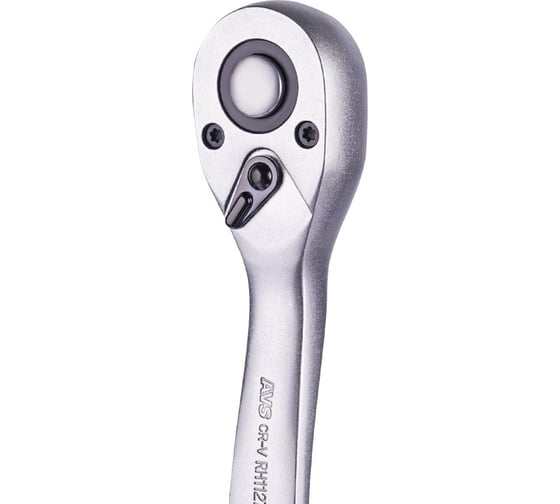 Рукоятка трещоточная AVS 1/2DR 72 зубца (пластиковая ручка) RH11272 A07942S