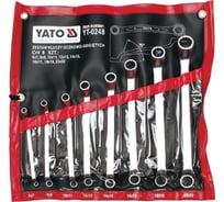 Набор накидных изогнутых ключей YATO 8шт. 6-22 мм YT-0248