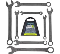 Ключи комбинированные FORS&TUNE набор 8 предметов (6, 8, 10, 12-14, 17, 19мм) FORSandTUNE-5086 BLACK(65050)