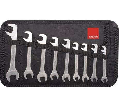 Набор рожковых угловых ключей Ceta Form SAE 9 предметов, B09SA-R09