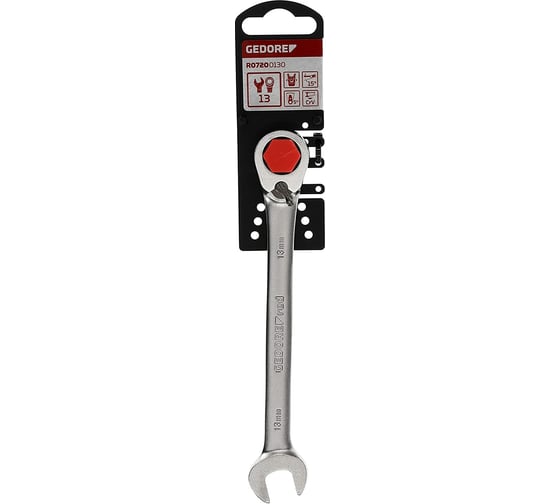 Комбинированный трещоточный гаечный ключ GEDORE RED 13 мм 3300856
