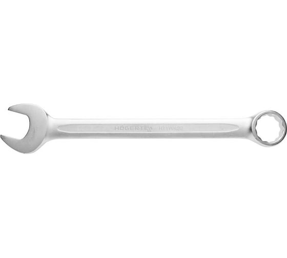 Комбинированный ключ HOEGERT TECHNIK 27 мм, сталь CrV, DIN 3113 HT1W427