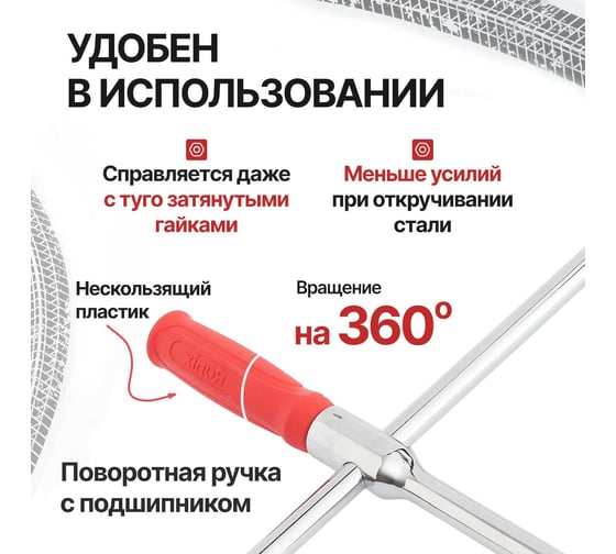 Набор балонных ключей Polyecs RH-2690