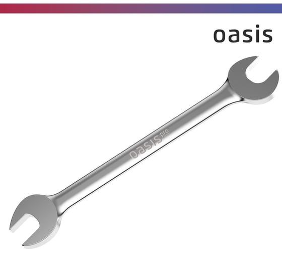 Гаечный ключ рожковый OASIS Pro 22x24 мм (сатиновый хром) 103011503042