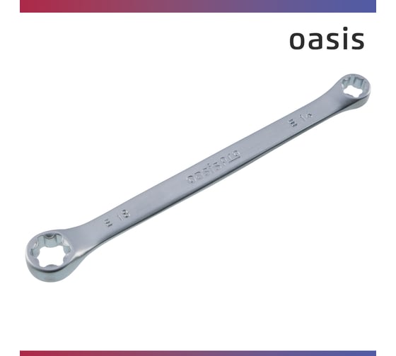 Гаечный ключ накидной OASIS TORX Pro Е14 х Е18 (cатиновый хром) 103011504033