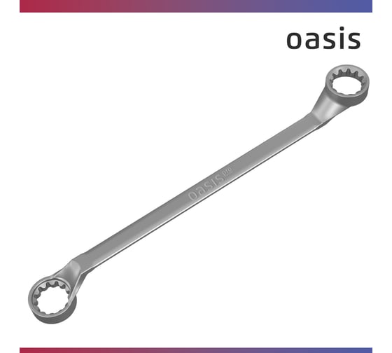 Гаечный ключ накидной OASIS Pro 24x27 мм (сатиновый хром) 103011504023