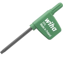 Ключ Wiha TORX с однолопастной рукояткой 370, T8x40 03727