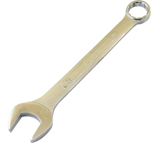 Ключ рожковый накидной CNIC 36мм, хром 76179