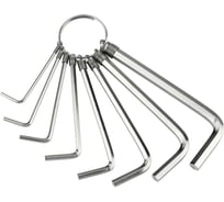 Набор метрических шестигранных ключей SENSH 8шт. 1,5-6мм SH-11077