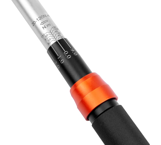 Динамометрический ключ AV Steel 3/8" 20-120Нм, шт AV-517120