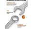 Набор ключей комбинированных 25 предметов ISMA ISMA-5261P36(62627) 3