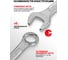 Набор ключей комбинированных WMC TOOLS 25 предметов WMC-5261P36(62626) 3