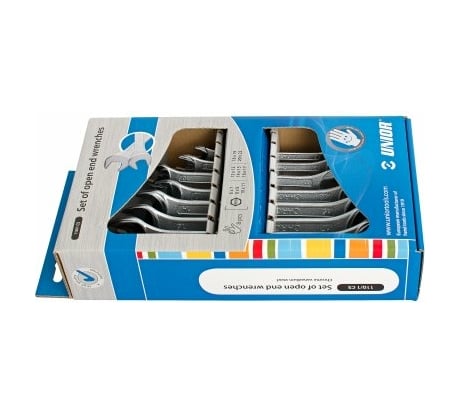 Набор рожковых ключей Unior 8 предметов 6-22 мм 3838909028446