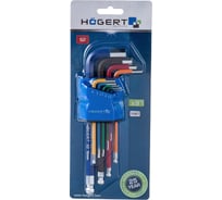 Набор удлиненных шестигранных ключей HOEGERT TECHNIK 9 шт. HT1W806 19445670