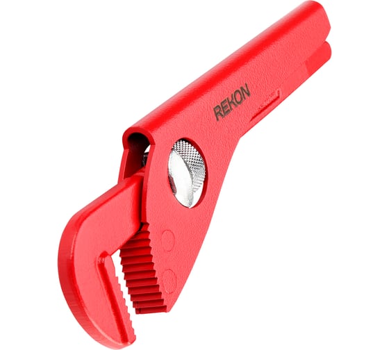 Короткий трубный рычажный ключ REKON 2", длина 9"-229 мм 052022 1