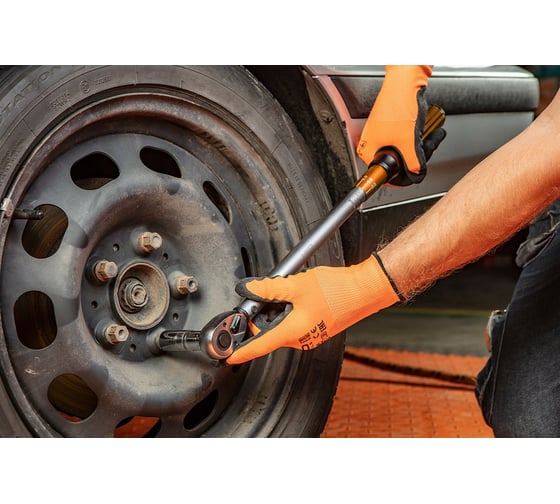 Ключ динамометрический NEO Tools 1/2" х 510 мм 40-220 Нм лев/прав блокировка кольцом кейс 08-835