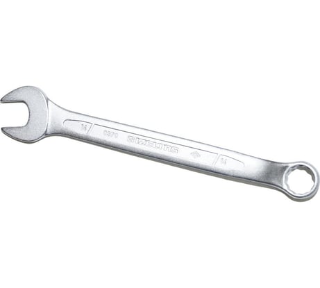 Комбинированный ключ изогнутый IZELTAS 14мм, длина 185 мм, 370020014