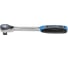 Прямая трещотка HOEGERT TECHNIK с кнопкой 3/8 , 72 зубца HT1R308 1