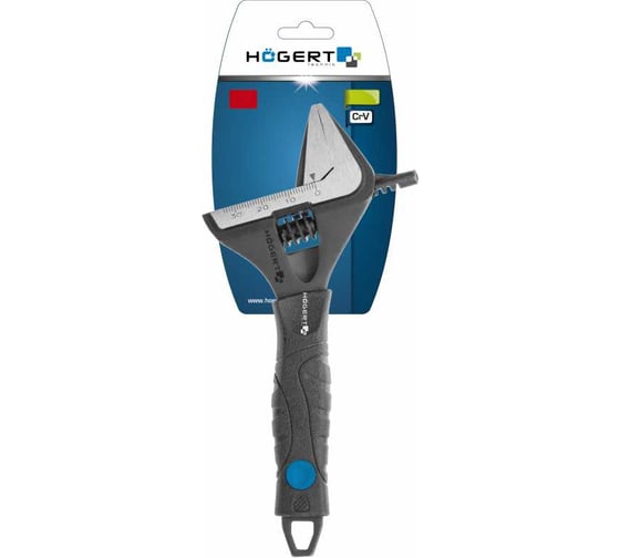 Разводной ключ HOEGERT TECHNIK 215 мм HT1P563