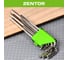 Набор экстра длинных шестигранных ключей Zentor 9 шт. ZT17120S 4