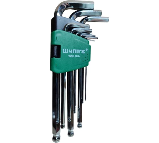 Набор шестигранных ключей WYNNS 9шт (1,5-10) W9916A/ Tools 00000017898