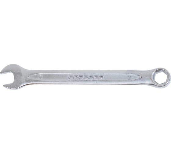 Комбинированный ключ Forsage 9 мм, 6 граней 28626 F-75509H(28626)