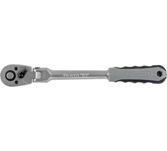 Трещоточная рукоятка с шарниром Thorvik FRH3872, 3/8 DR, 72 зубца, 240 мм 53374 053374