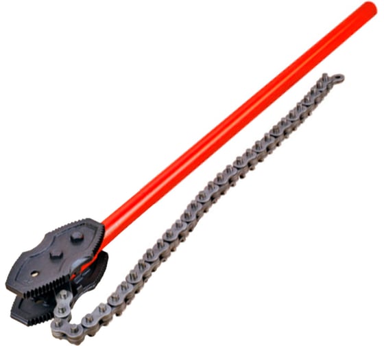 Цепной трубный ключ TD-tools красный, 6 (168мм) TD06B6 1