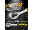 Трещотка реверсивная с резиновой ручкой WMC TOOLS 1/4'', L-155мм,24 зуб, 3шт. WMC-80222/к-т 3шт/(63107) 3