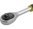 Трещотка реверсивная с резиновой ручкой WMC TOOLS 1/4'', L-155мм,24 зуб, 3шт. WMC-80222/к-т 3шт/(63107) 4
