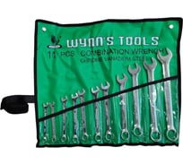 Набор комбинированных ключей WYNNS 11шт (8-24) W0138B, W0327B (11pc)/ Tools 00000017820