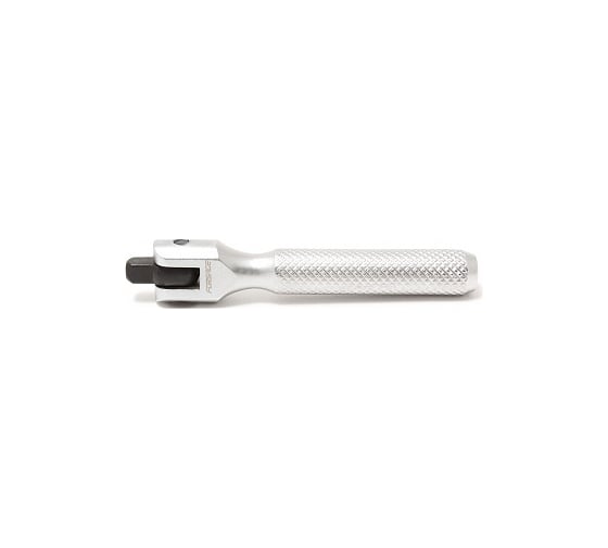 Вороток Forsage шарнирный укороченный 1/4"L-100 мм с накаткой 15782 F-8012100