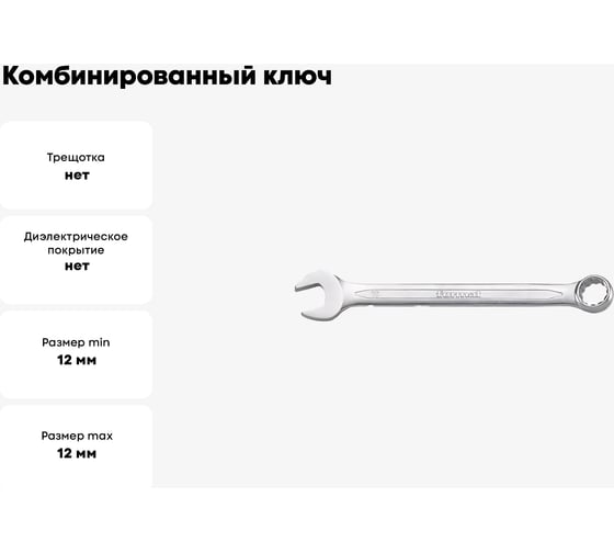 Комбинированный ключ Format Form A 12мм 5720 0120