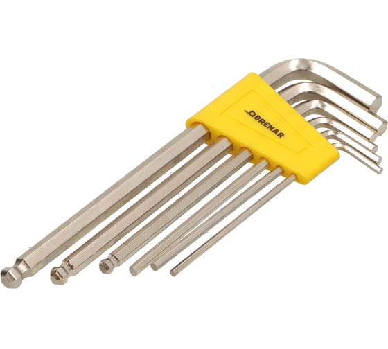 Набор ключей имбусовых BRENAR из 6 штук (2-6 мм) B311-02 1
