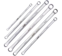 Ключи накидные экстра длинные JBC набор 6 предметов (8x10, 11x13, 12x14, 15x17, 16x18, 19x21мм) -50622(66134) JBC-50622(66134)