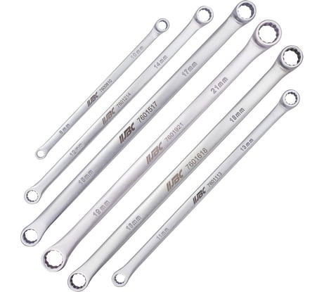 Ключи накидные экстра длинные JBC набор 6 предметов (8x10, 11x13, 12x14, 15x17, 16x18, 19x21мм) -50622(66134) JBC-50622(66134)