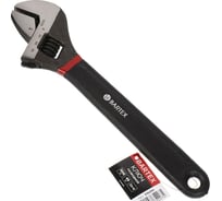 Ключ разводной BARTEX, 300 мм, CrV сталь, со шкалой, ручка ПВХ 316295