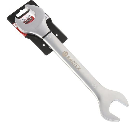 Ключ рожковый BARTEX 30х32 мм, матовый, CrV сталь 169988 1