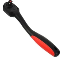 Ключ-трещотка с переключателем BARTEX 1/2 '', полимер покрытие, CrV, быстрый сброс, 2х компонентная рукоятка 344472