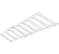 Набор ключей гаечных двусторонних Hortz 9шт. (6-24), хромирование 1146616