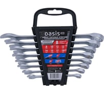 Набор гаечных ключей комбинированных OASIS Pro 8 шт в холдере, сатиновый хром 103011505013
