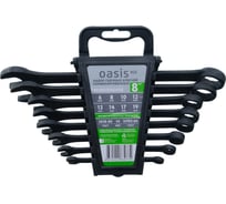 Набор гаечных ключей комбинированных OASIS Eco 8 шт в холдере (фосфатированные) 103011505005