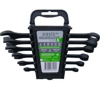 Набор гаечных ключей комбинированных OASIS Eco 6 шт в холдере (фосфатированные) 103011505004