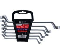 Набор гаечных ключей накидных OASIS Pro 6 шт в холдере (сатиновый хром) 103011507008